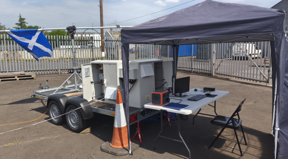 Final Checkouts of the v7 AlbaOrbital S-Band and UHF Ground Station before commissioning.