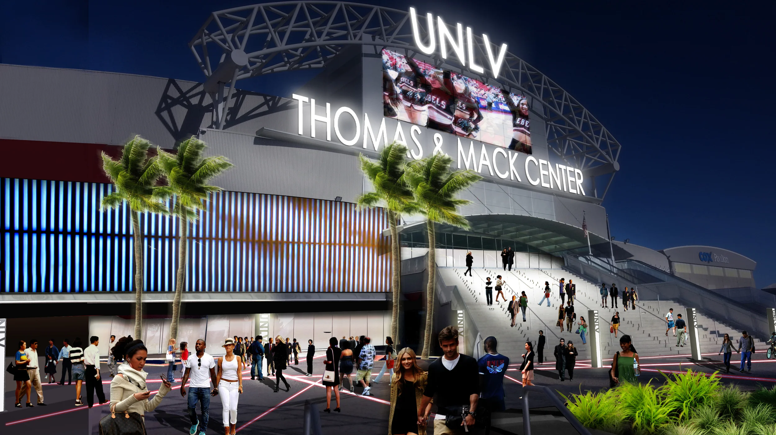 Thomas + Mack Center Renovation
