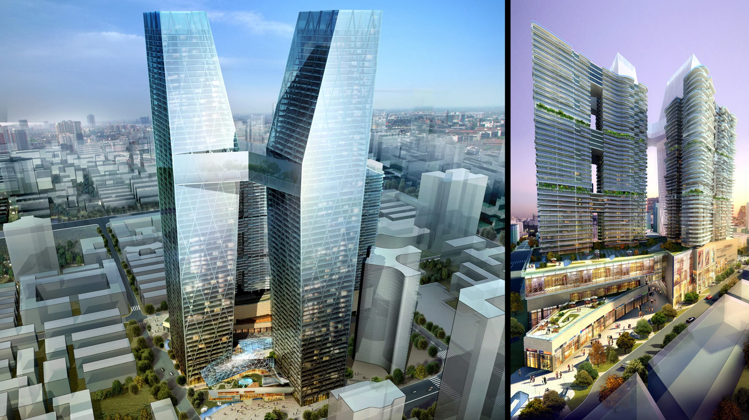 Kun Ming Towers Design Study
