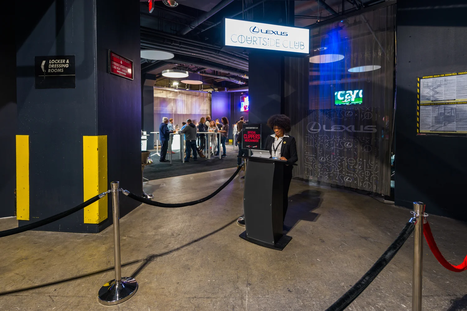 LA Clippers Lexus Courtside 