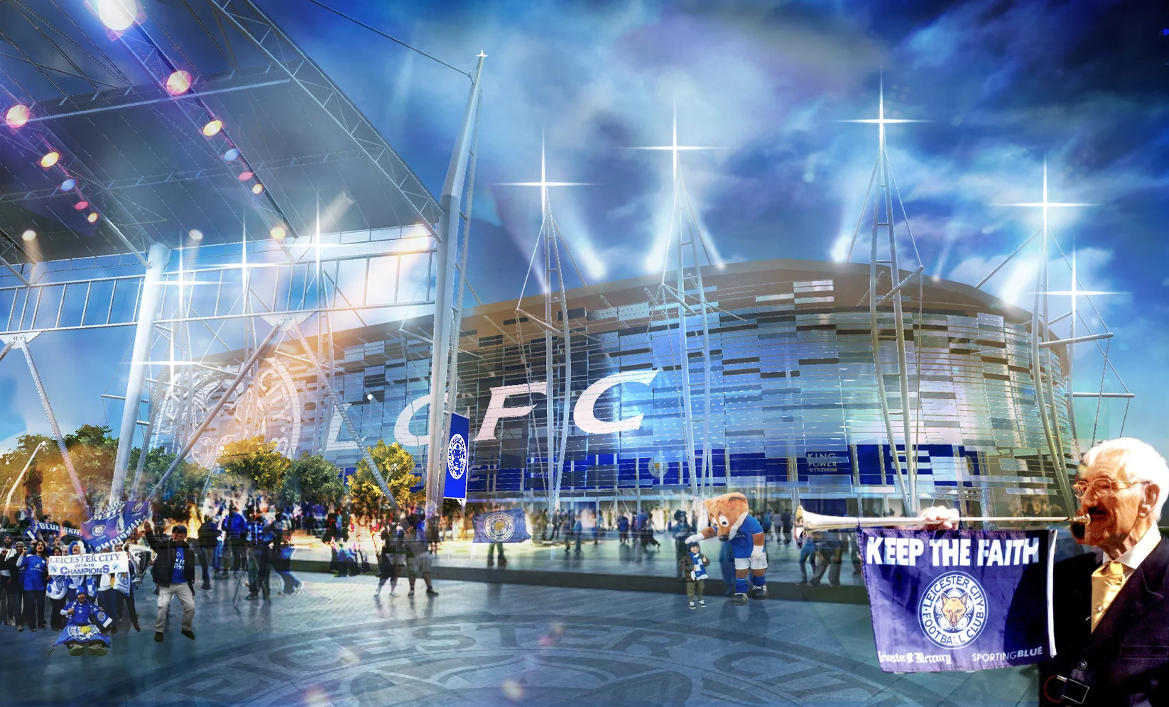 Leicester City FC Stadium Concept and Entertainment Zone