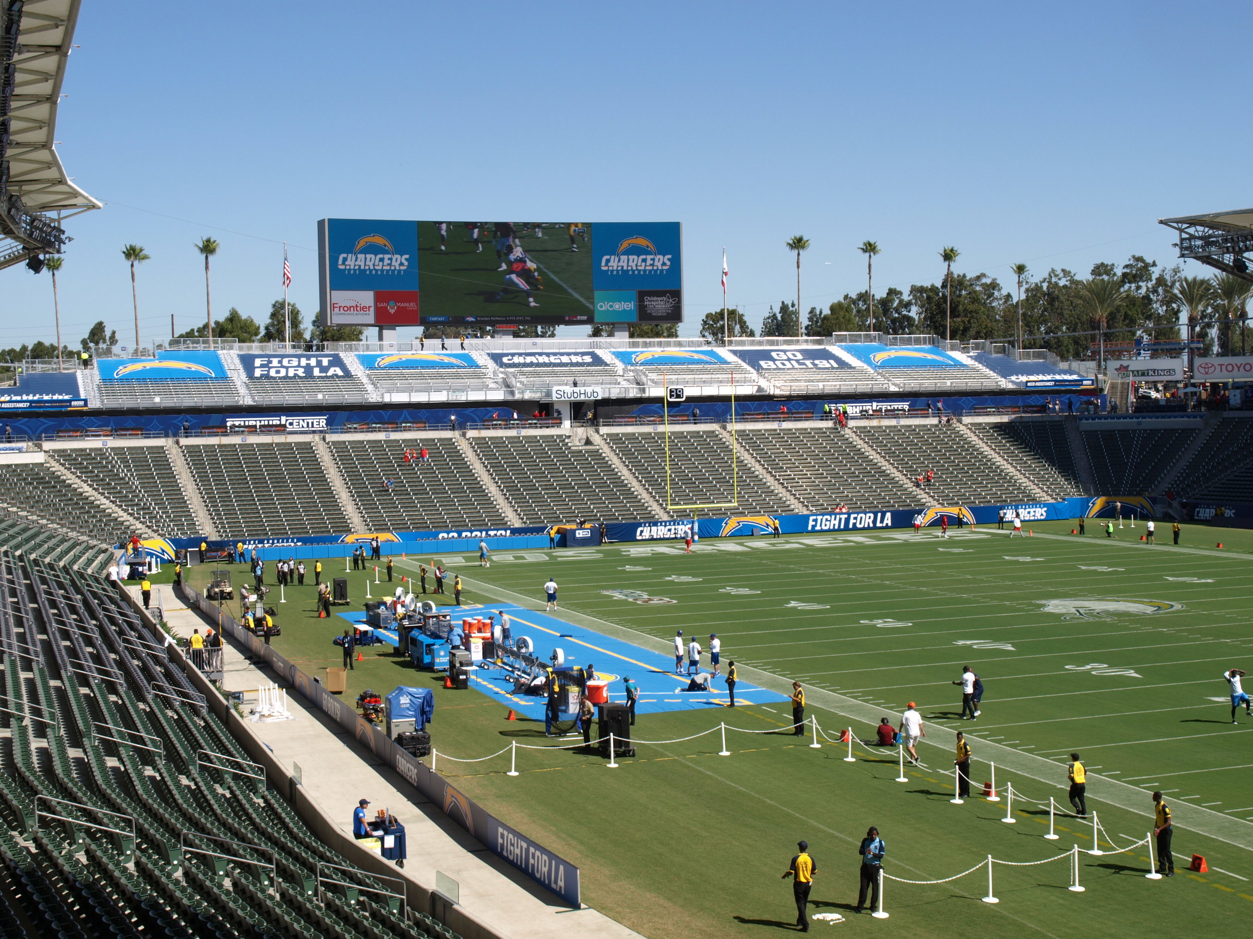 Stub Hub Center Bowl Conversion