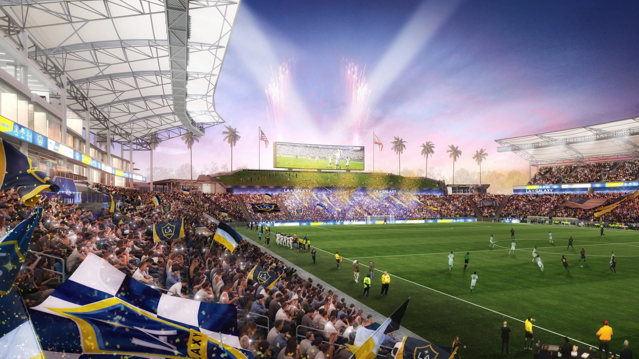 Dignity Health Sports Park Safe Standing Supporters' Section