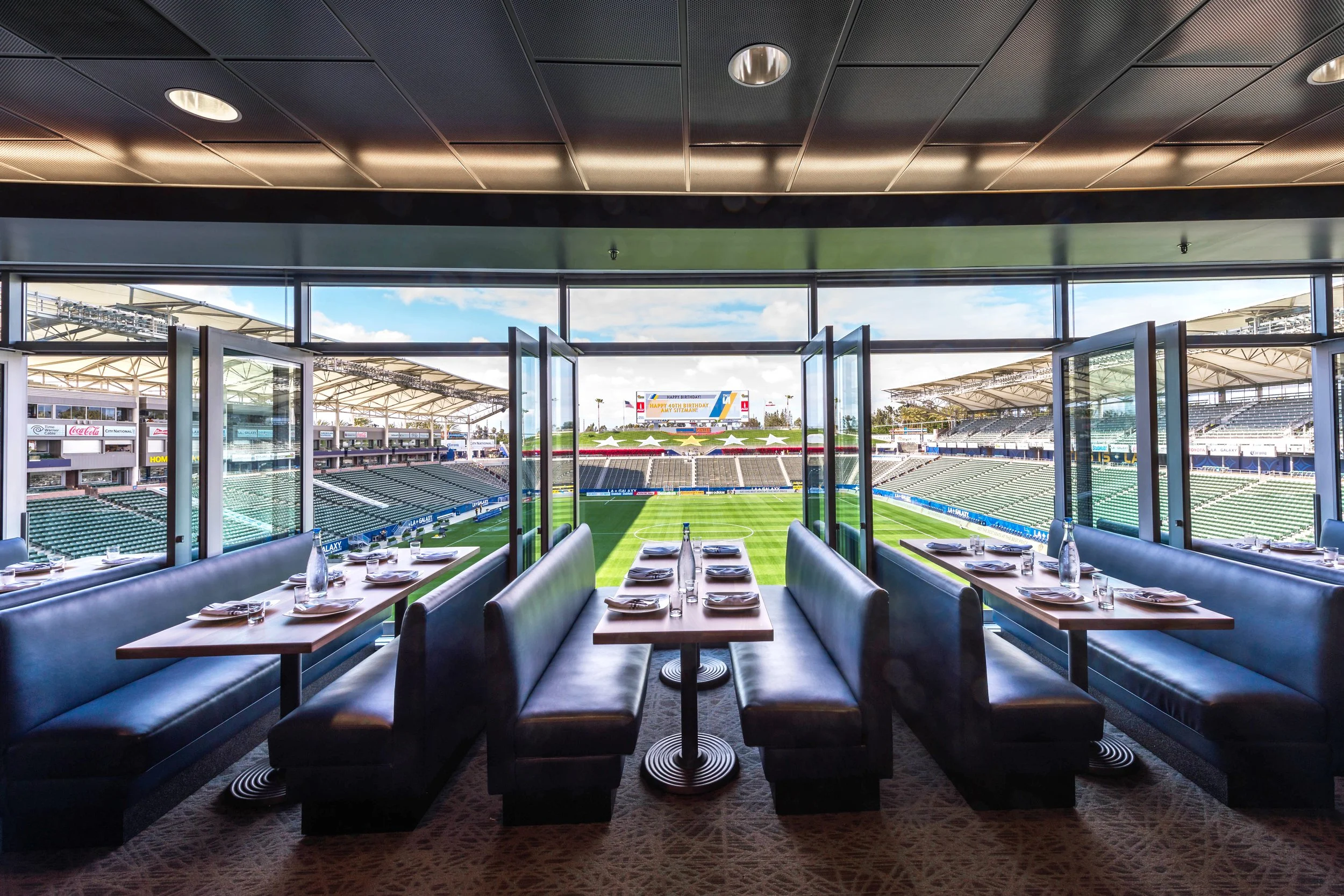 StubHub Center Stadium Club Upgrades