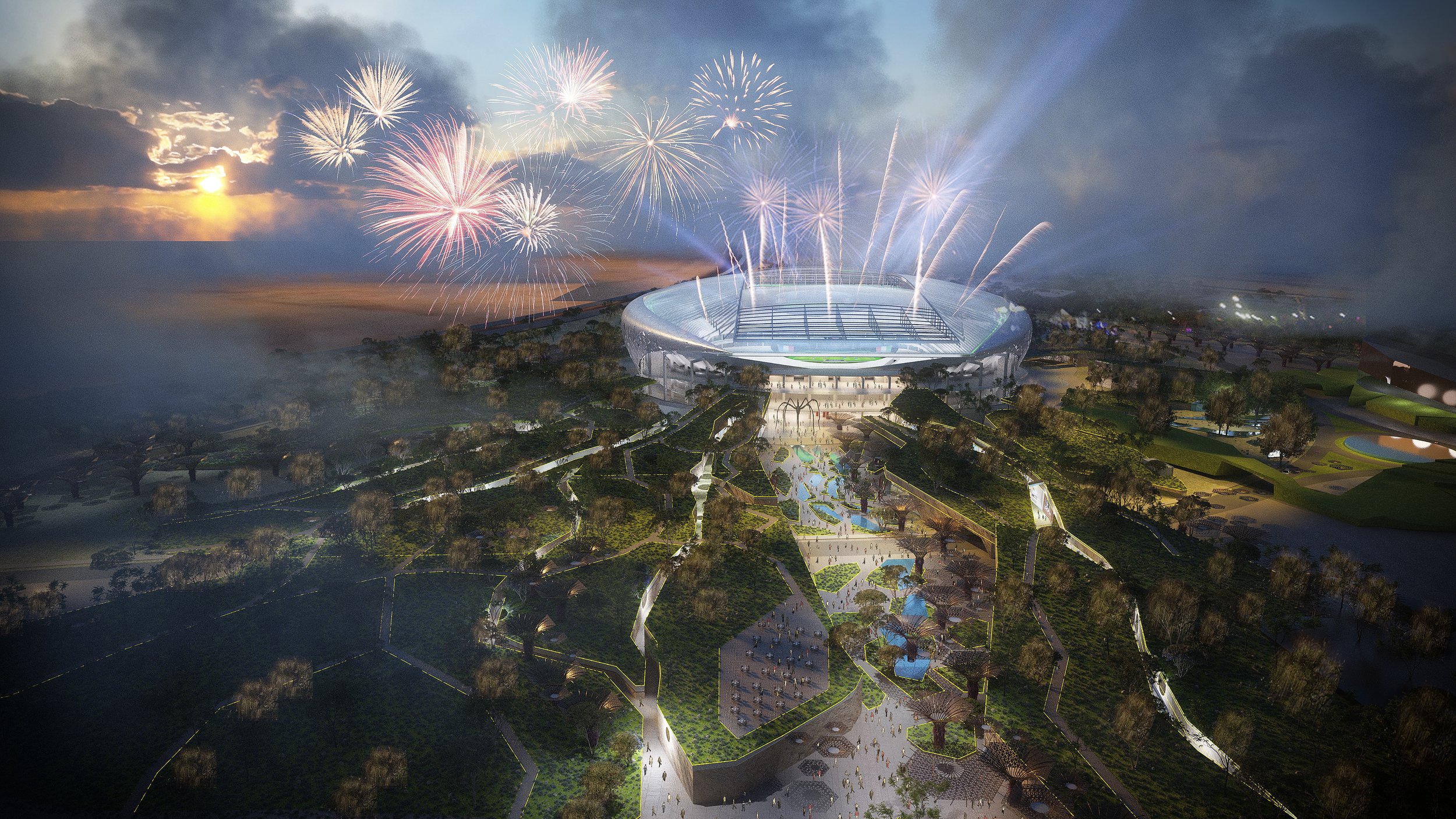 Green Riyadh Park Stadium & Masterplan Study