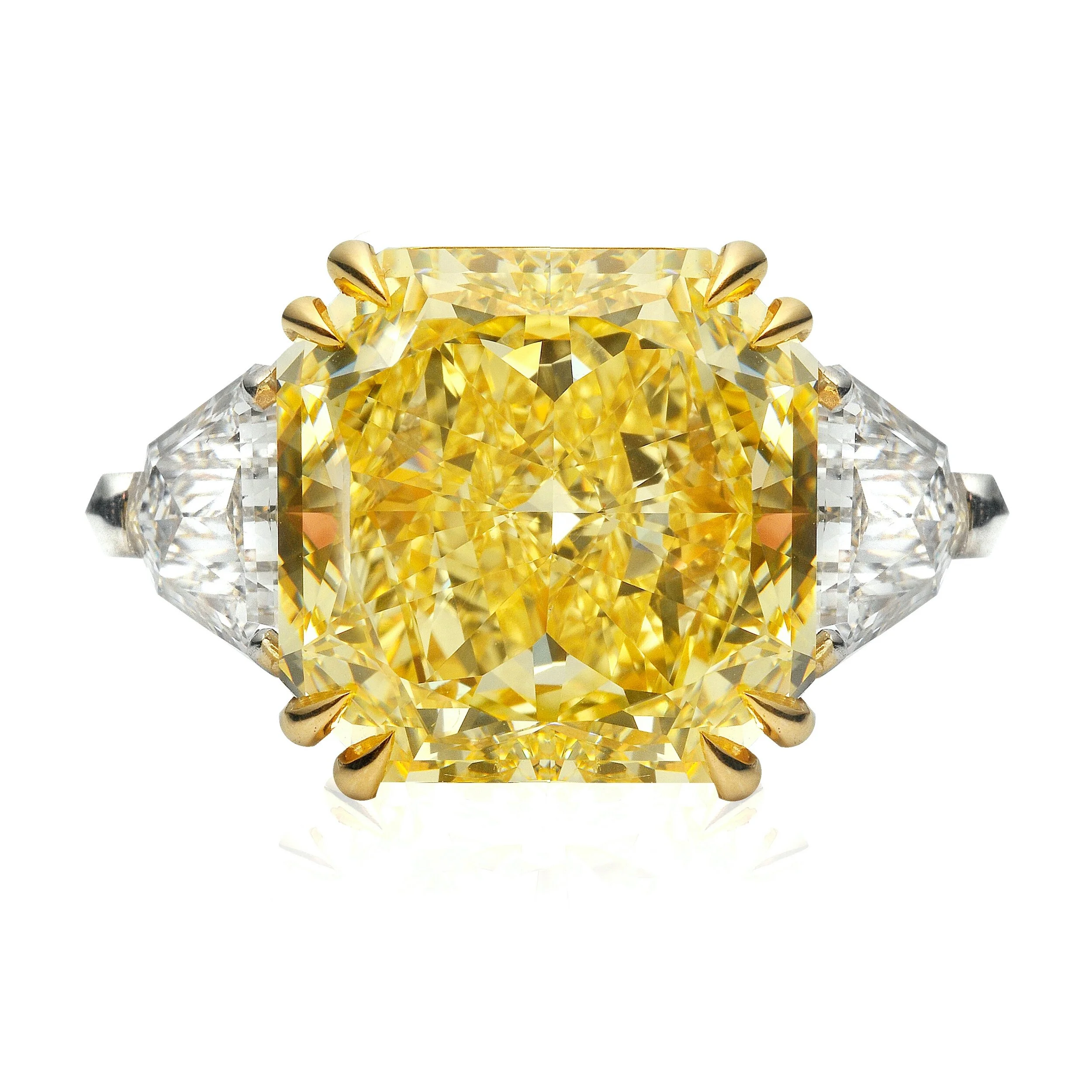 9.48 Ct. Fancy Intense Yellow