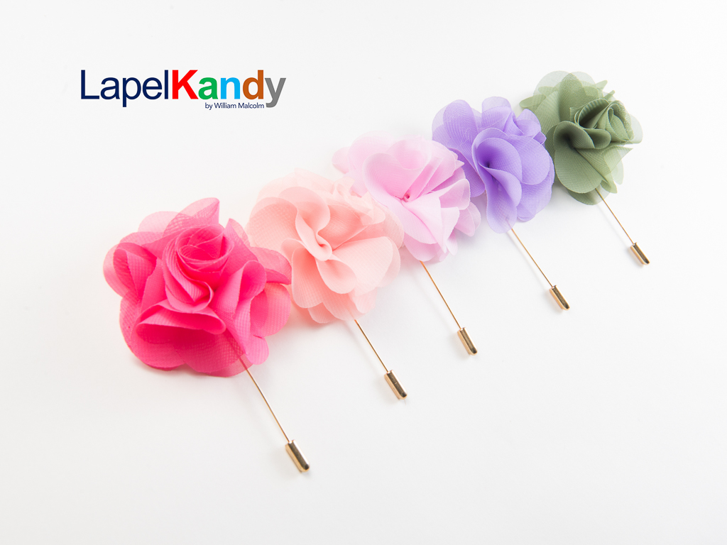 Lapel Flower, Lapel Kandy, William Malcolm Bespoke, William Malcolm Luxe Collection, Lapel Candy