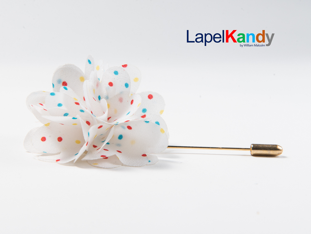 Lapel Flower, Lapel Kandy, William Malcolm Bespoke, William Malcolm Luxe Collection, Lapel Candy