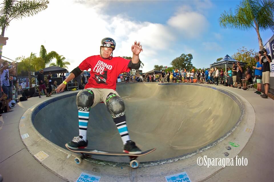 Mike still skates competitively and every day! 