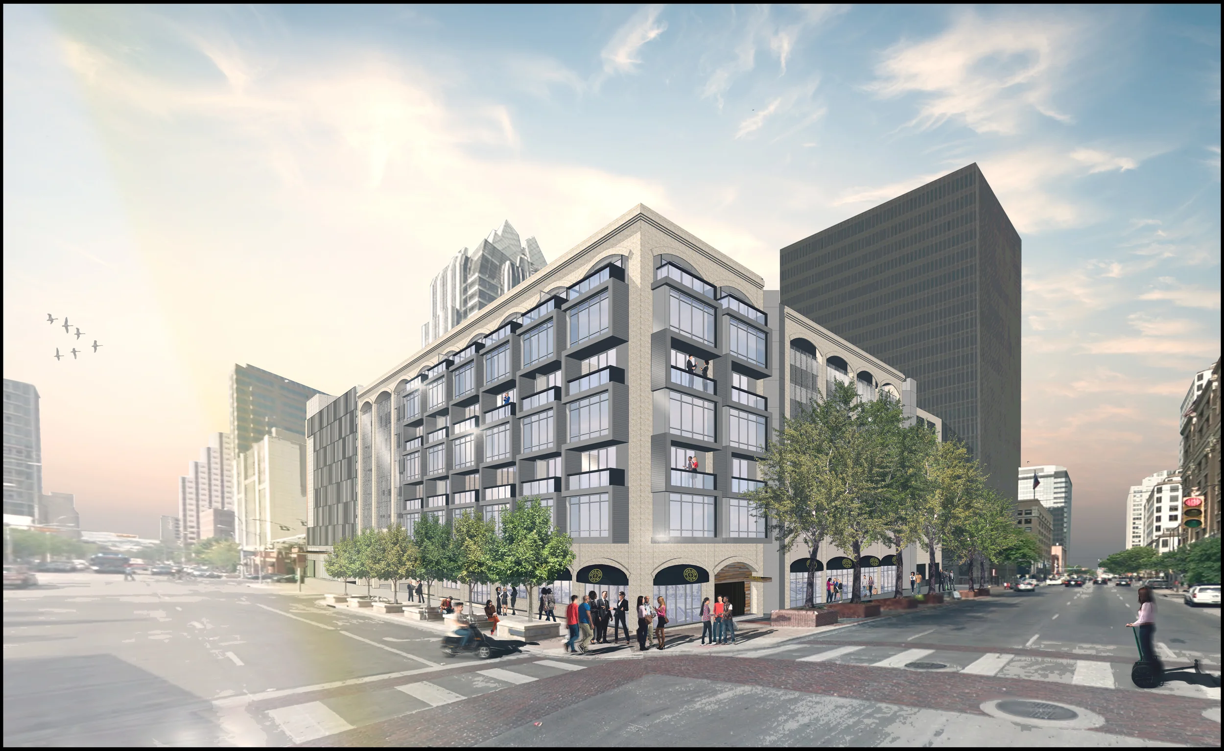 New luxury vacation lofts will transform iconic corner of downtown Austin
