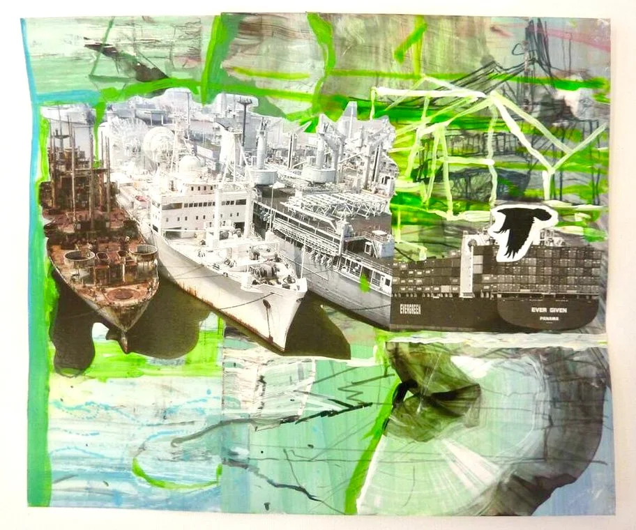  Conveyance 4
 
2018, Mixed media on Yupo, 14 x 16 inches