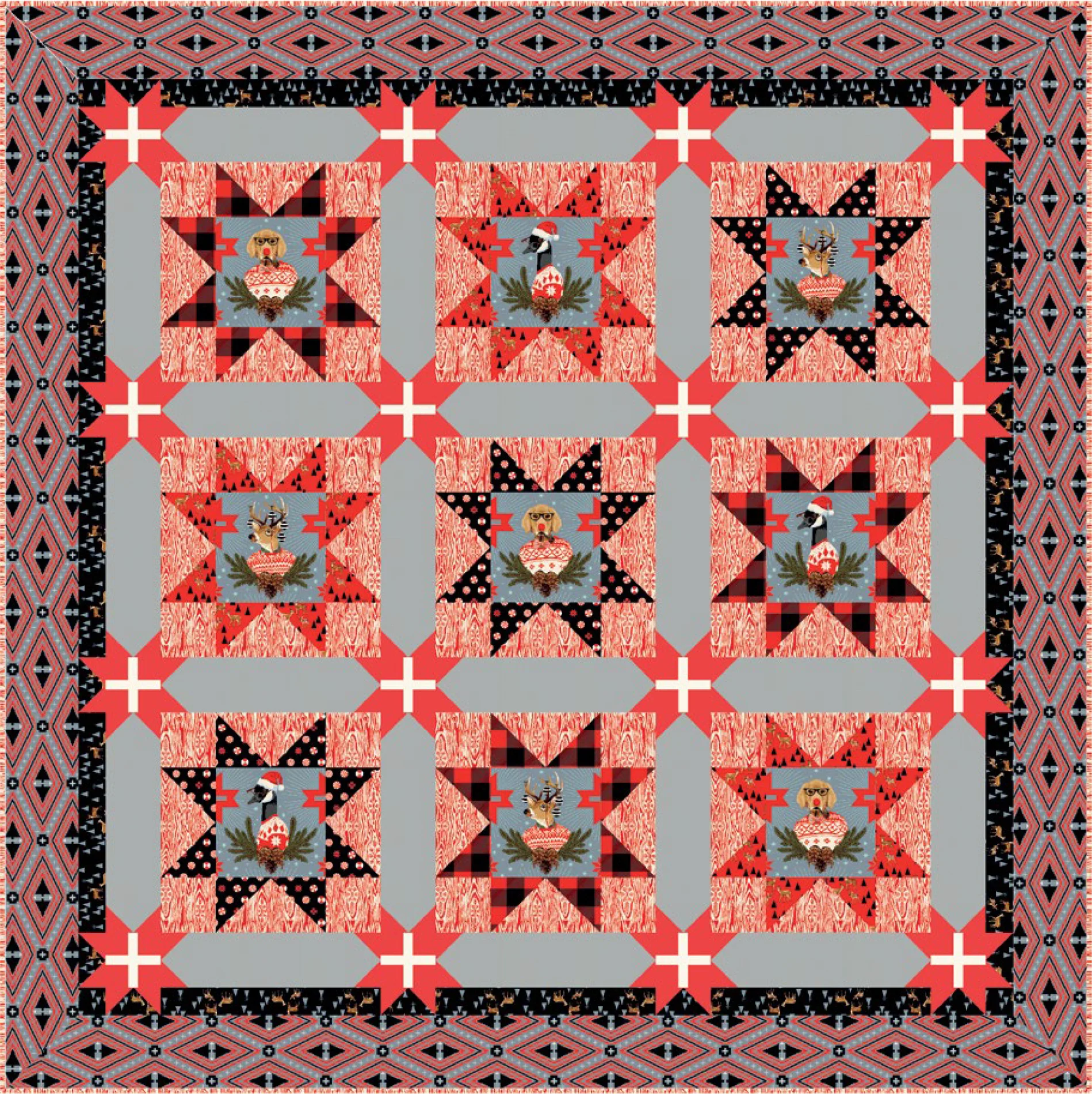[PDF PATTERN] HOLIDAYS WITH OUR HOMIES