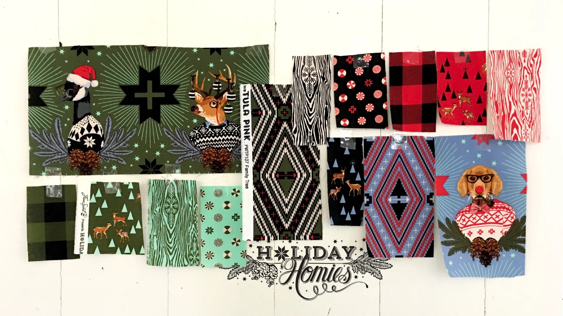 Holiday Homies for freespirit fabrics