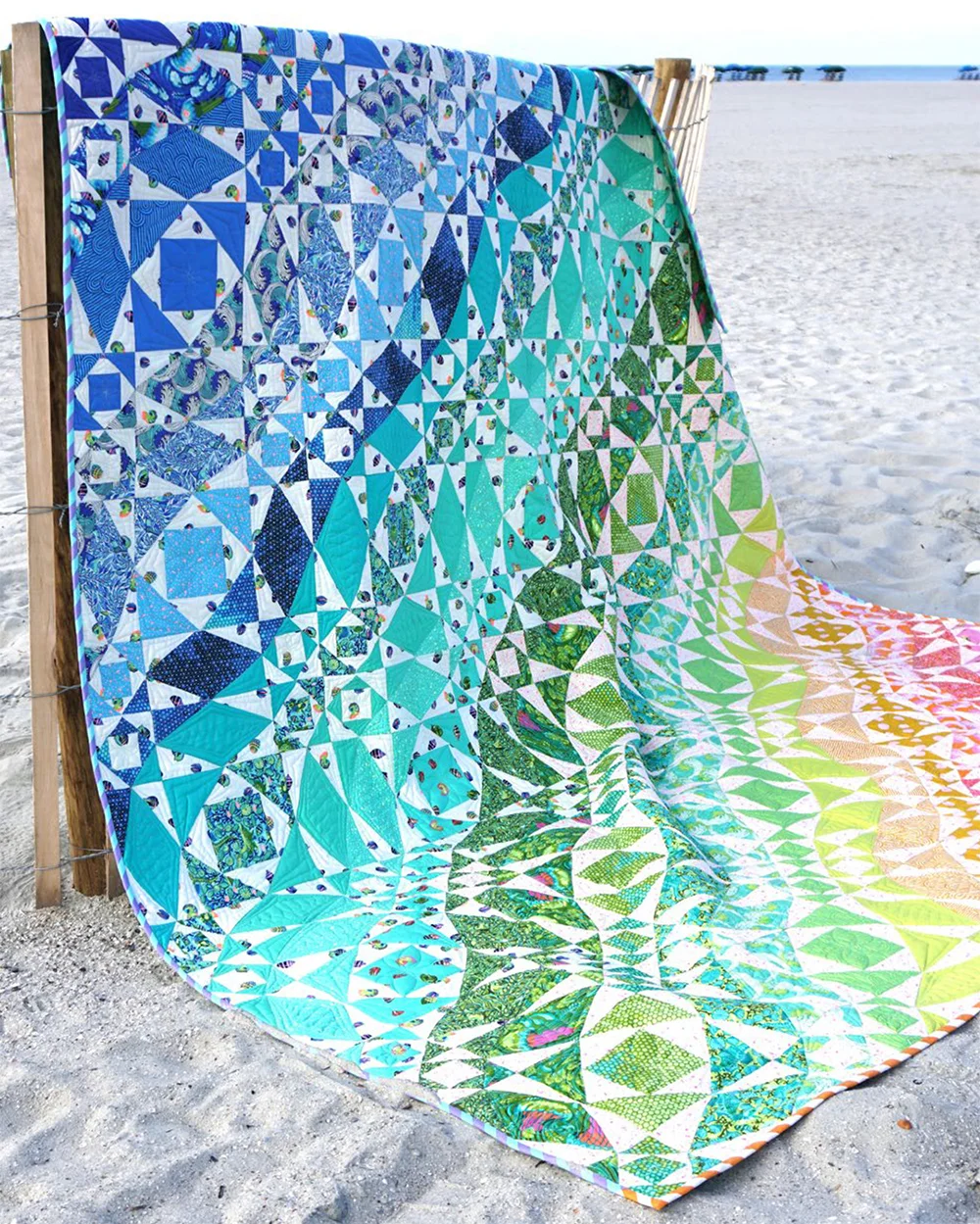 ZUMA - RAINBOW WAVES QUILT