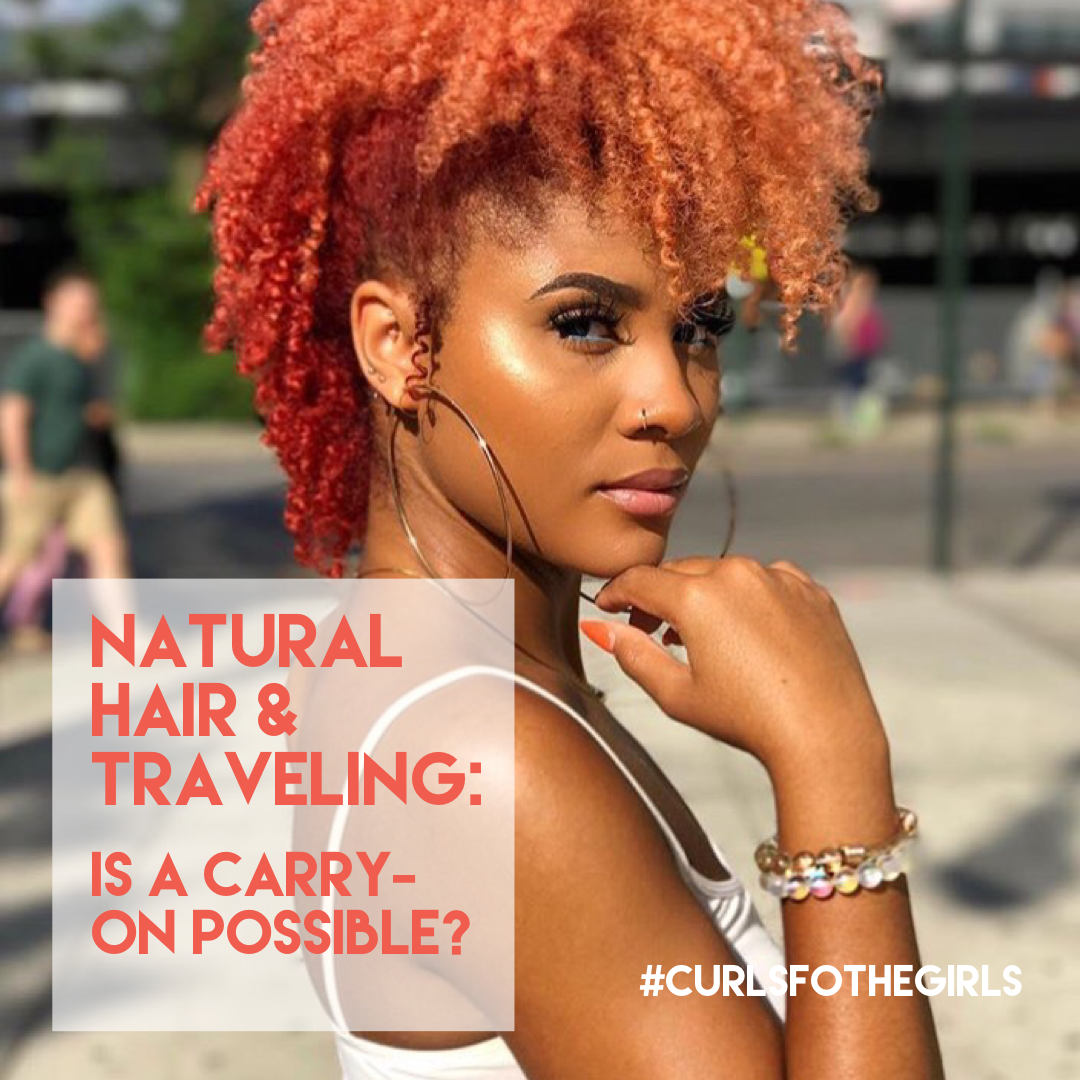 Hair Products & Flights: Is it Possible to Travel Light? C+C Chats with Curlsfothegirls!
