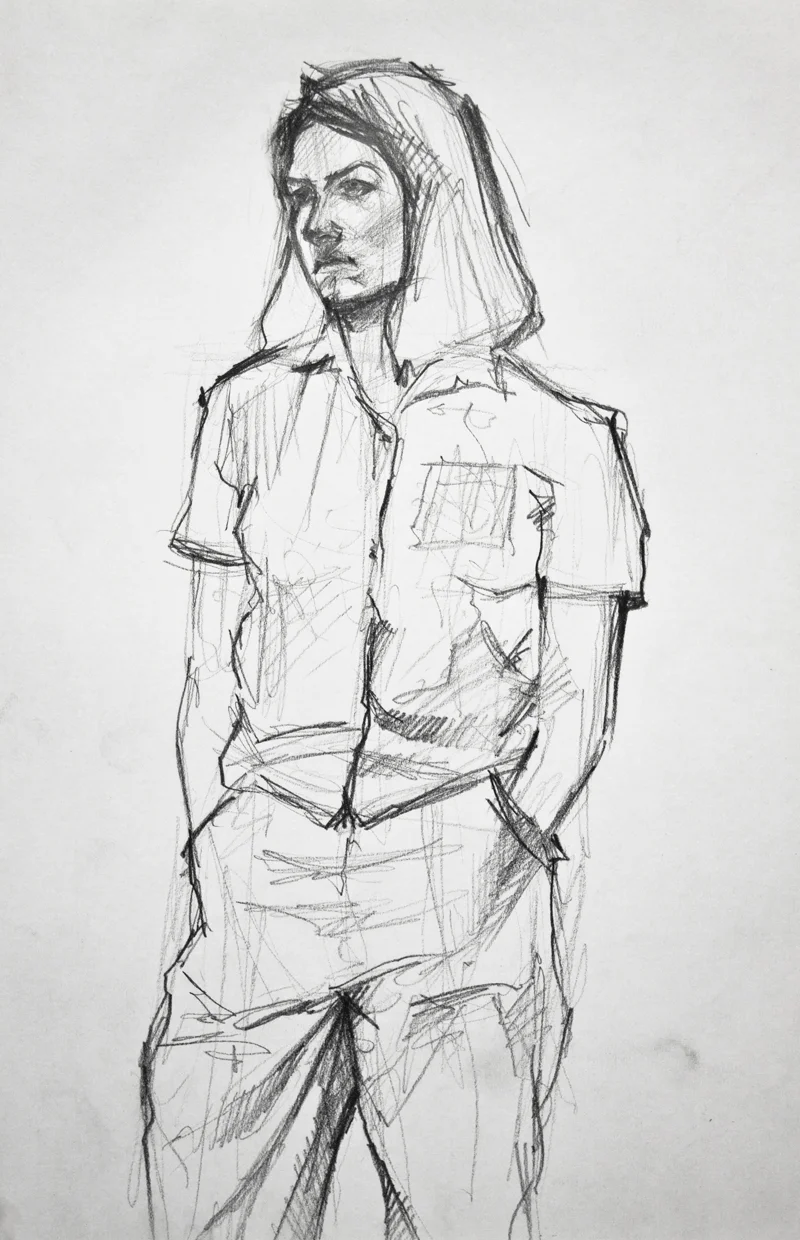 Female Study in Class