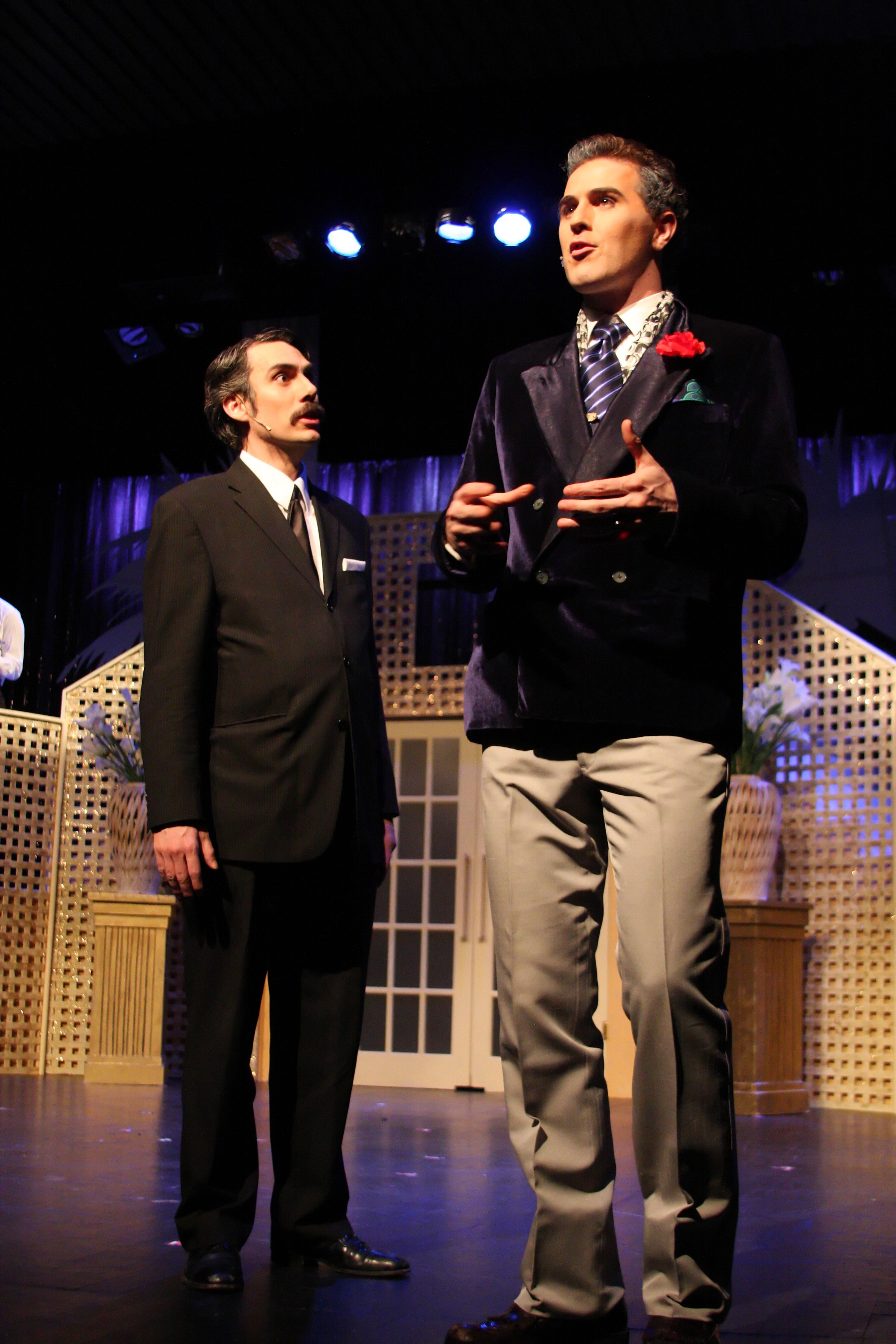   Dirty Rotten Scoundrels&nbsp; | Hart House Theatre | Photo by Daniel DiMarco 