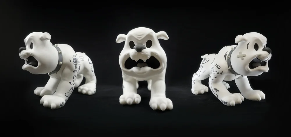 Creepy Dog — Cote Escriva // Art Studio