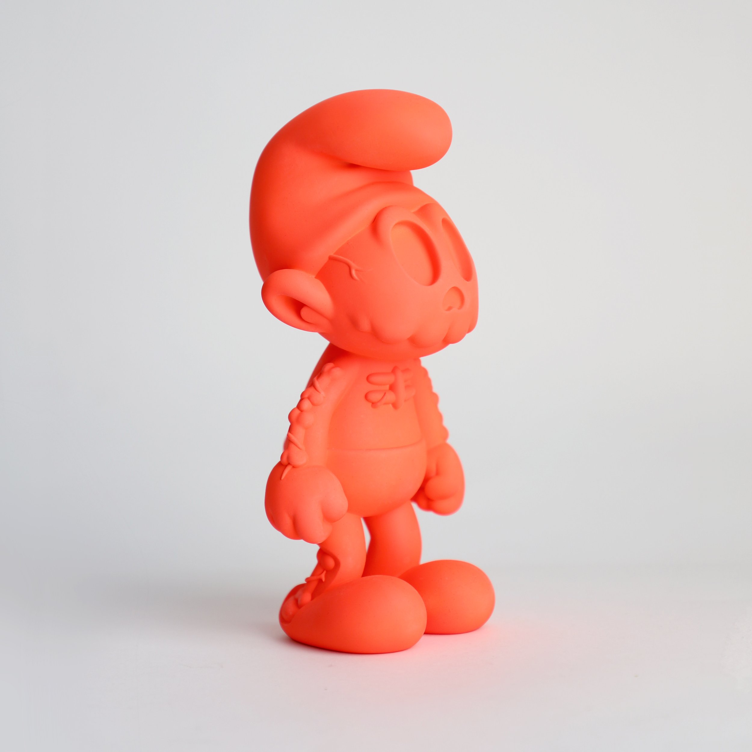 Lucky Smurf by Cote Escriva - Neon orange.jpg