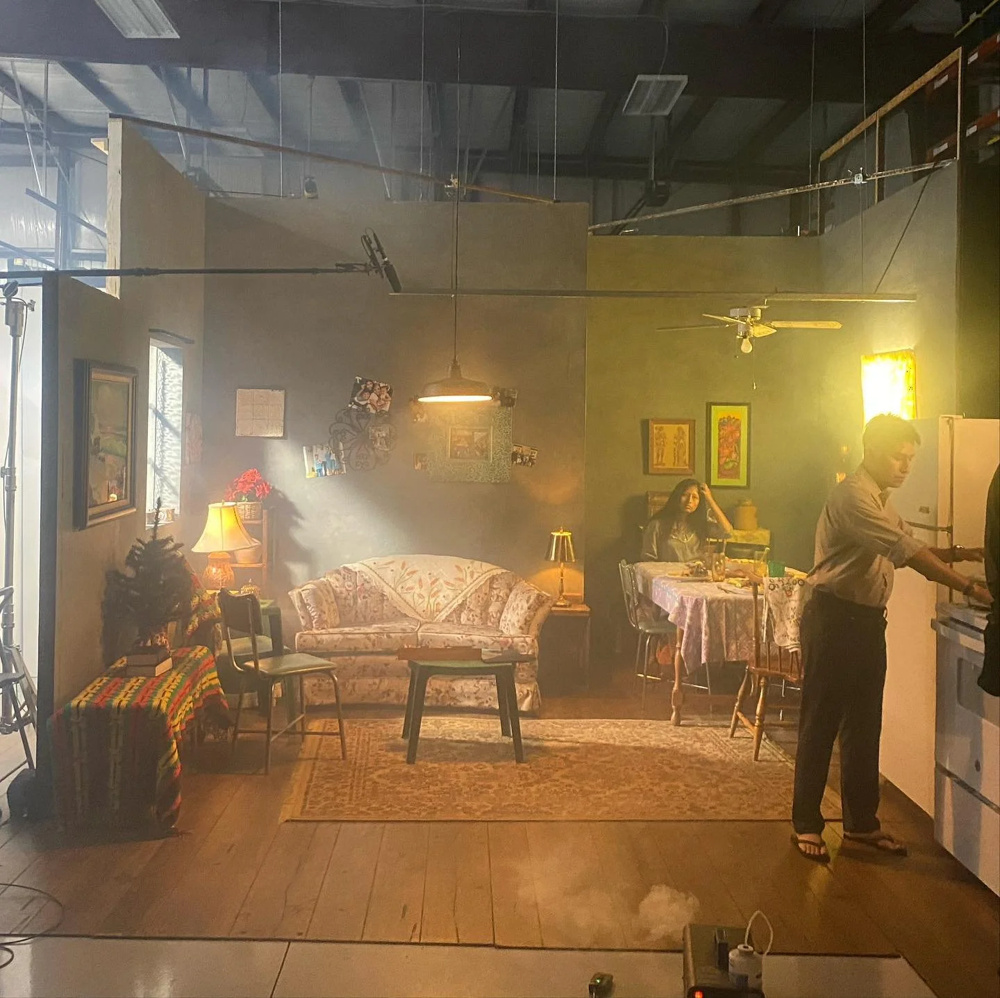 Peru small family home interior for the Light the World campaign. We made several sets for this campaign but I just really love the way this one came together. 
@fiftyfilms