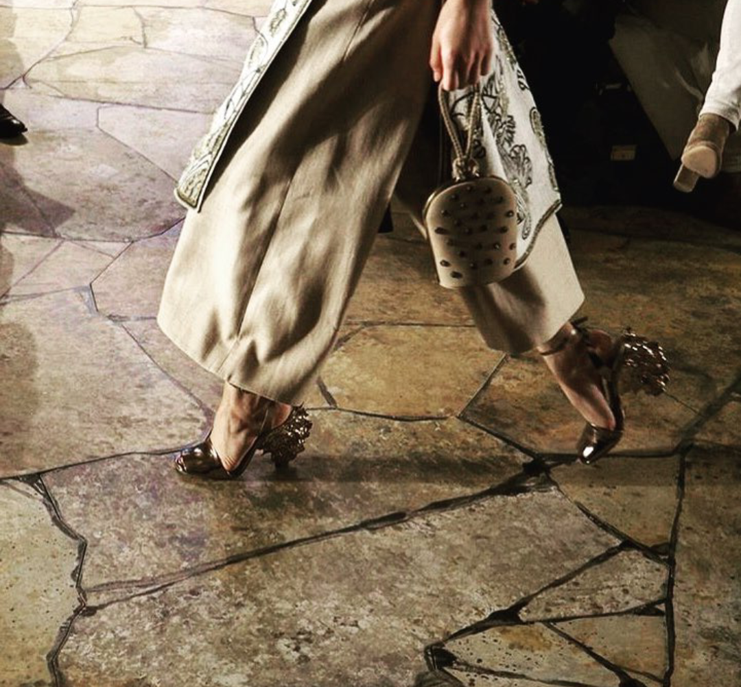 Faux Marble Flooring with Oliphant Studios