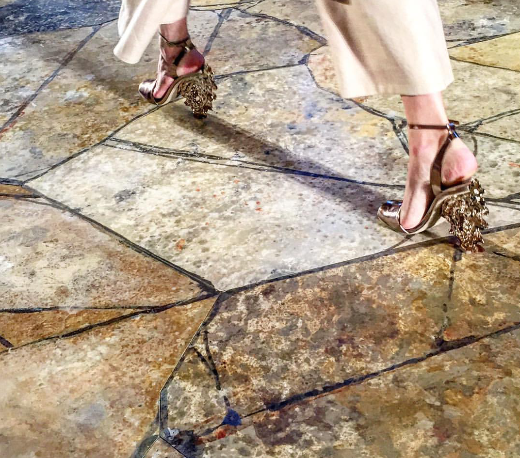 Faux Marble Flooring