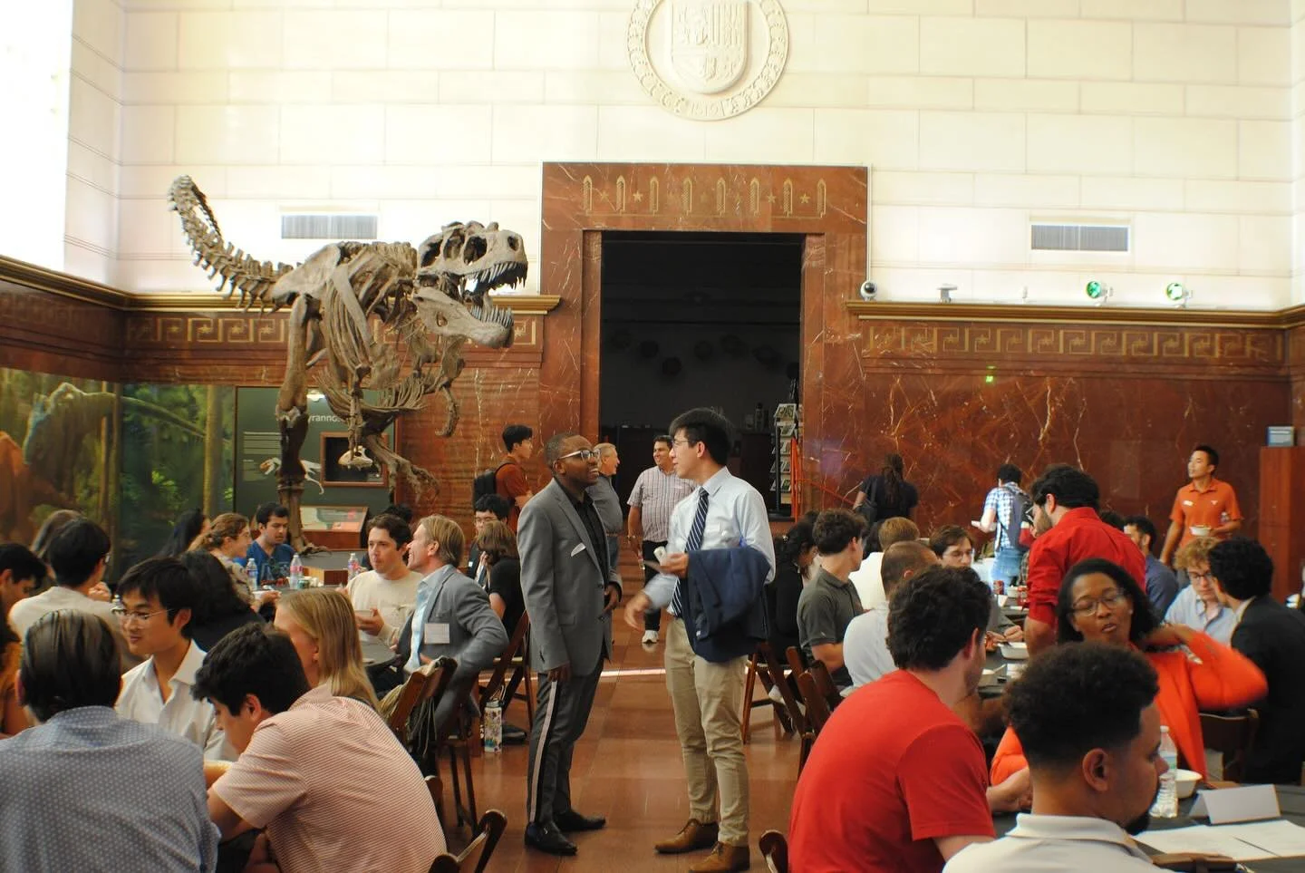 Our club just hosted our largest ever: Texas Energy Innovation Night at the Texas Science & Natural History Museum! Thank you to our student members and industry professionals representing ten companies for coming out to meet with us and discuss
