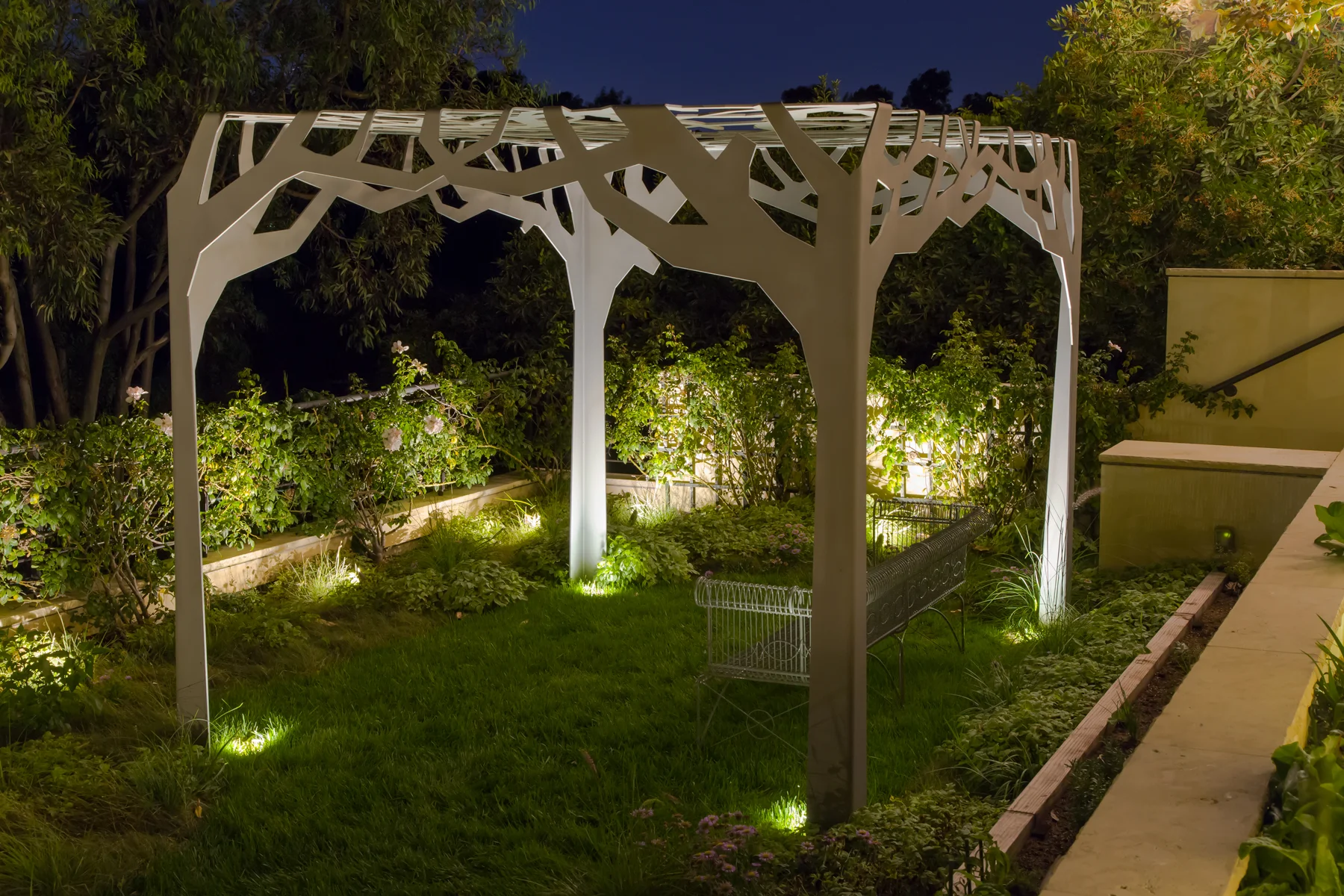 Stainless Steel Garden Pavilion