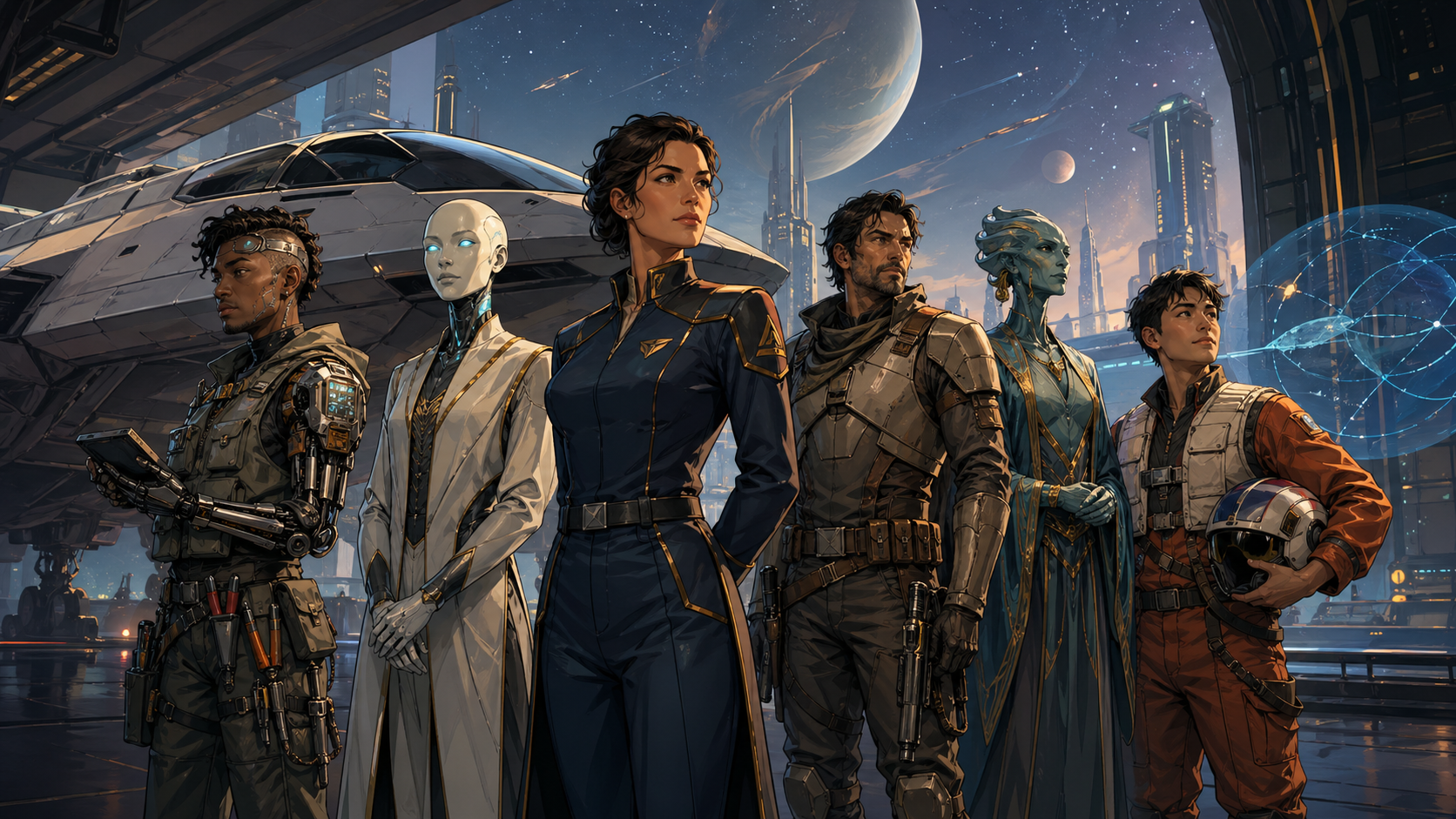 Space-Themed Sci-fi Monologues Vol. 1