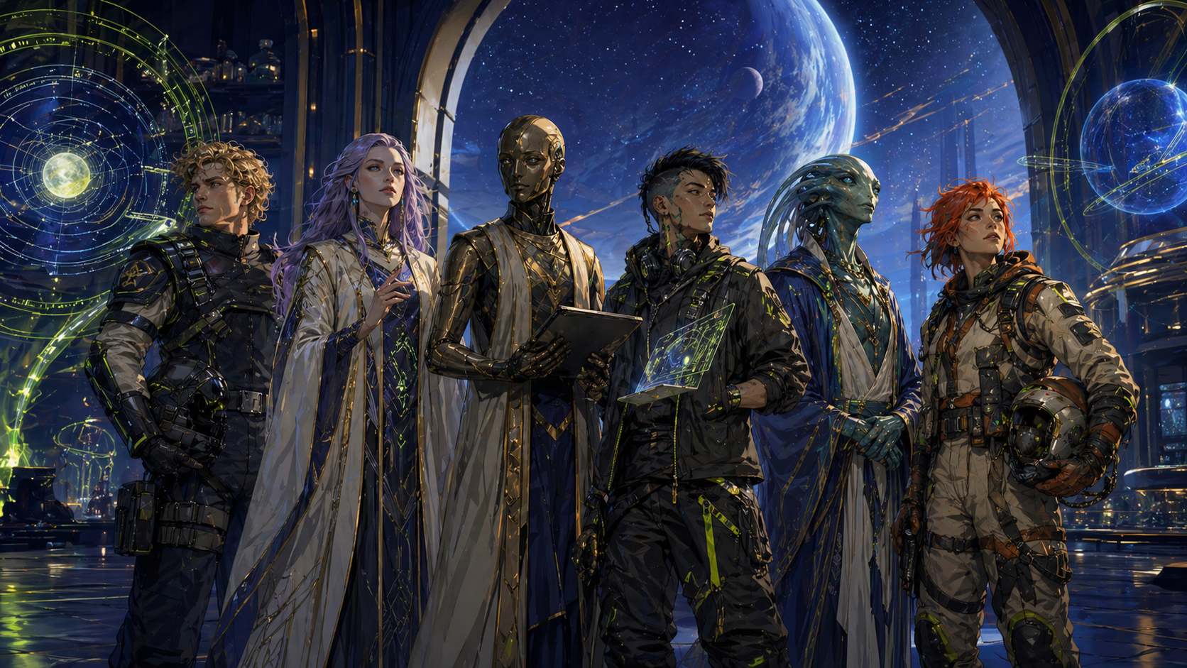 Space-Themed Sci-fi Monologues Vol. 4