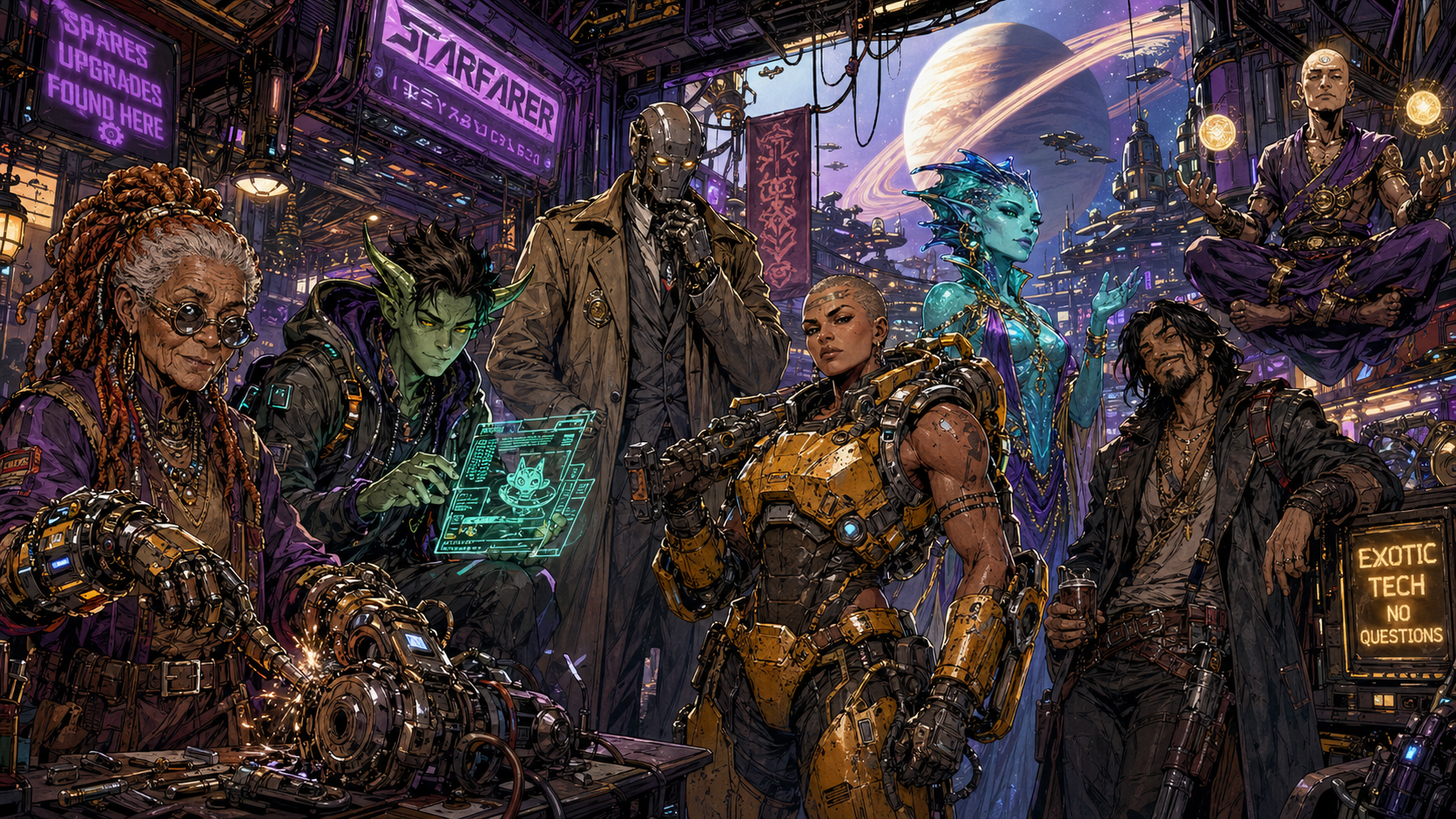 Space-Themed Sci-fi Monologues Vol. 6