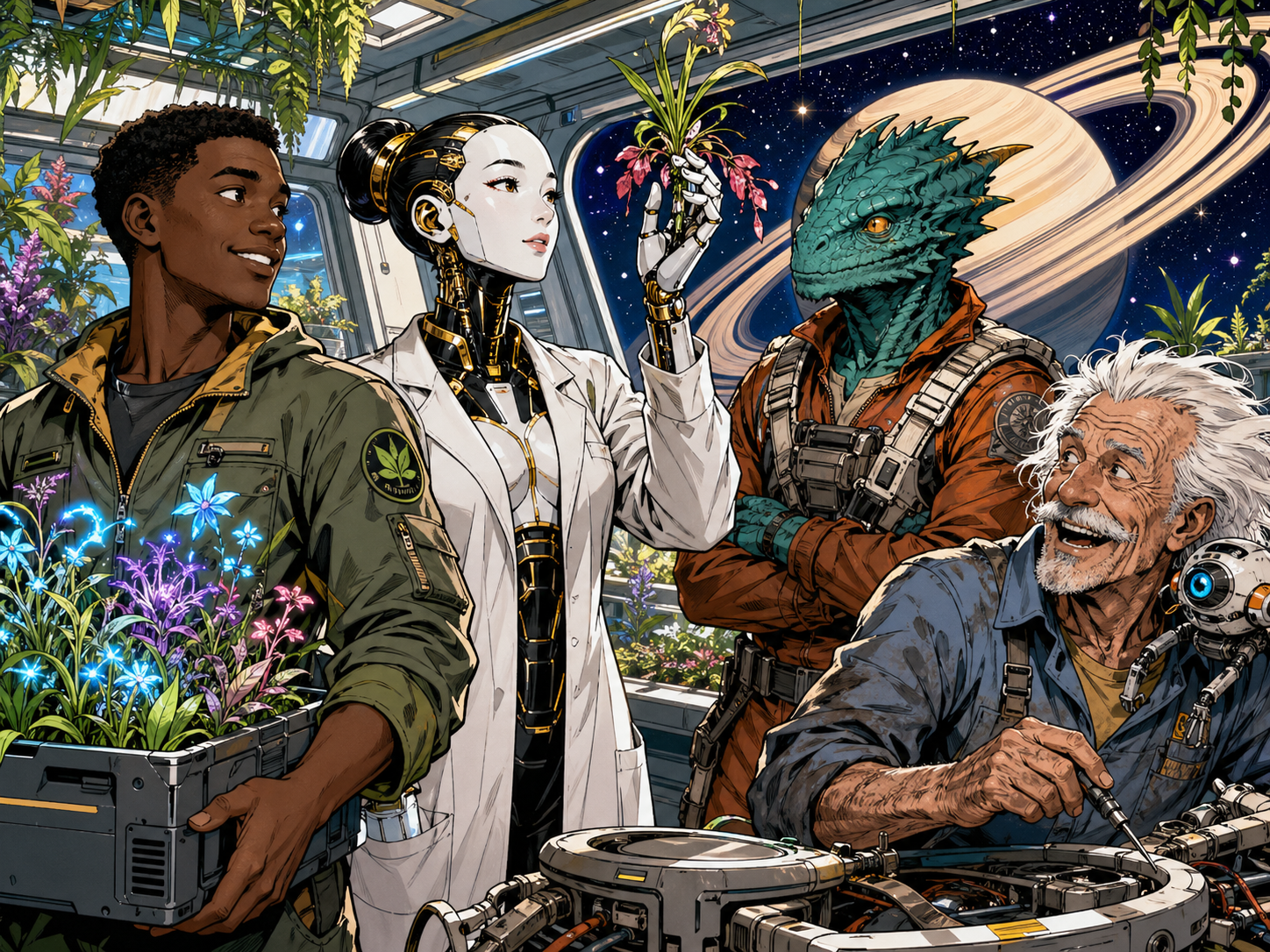 Space-Themed Sci-fi Monologues Vol. 8
