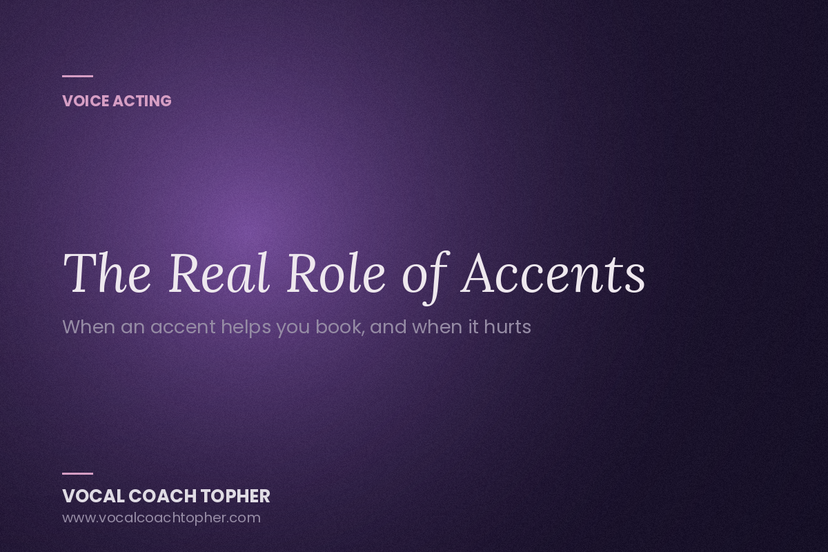 Do Accents Help or Hurt Your Voice Acting Career?