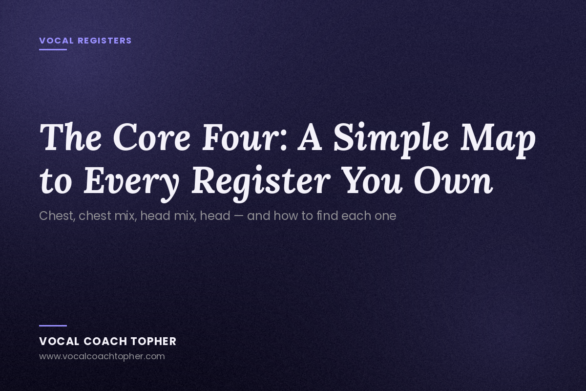 The Core 4: A Simple Map to Every Register You Own