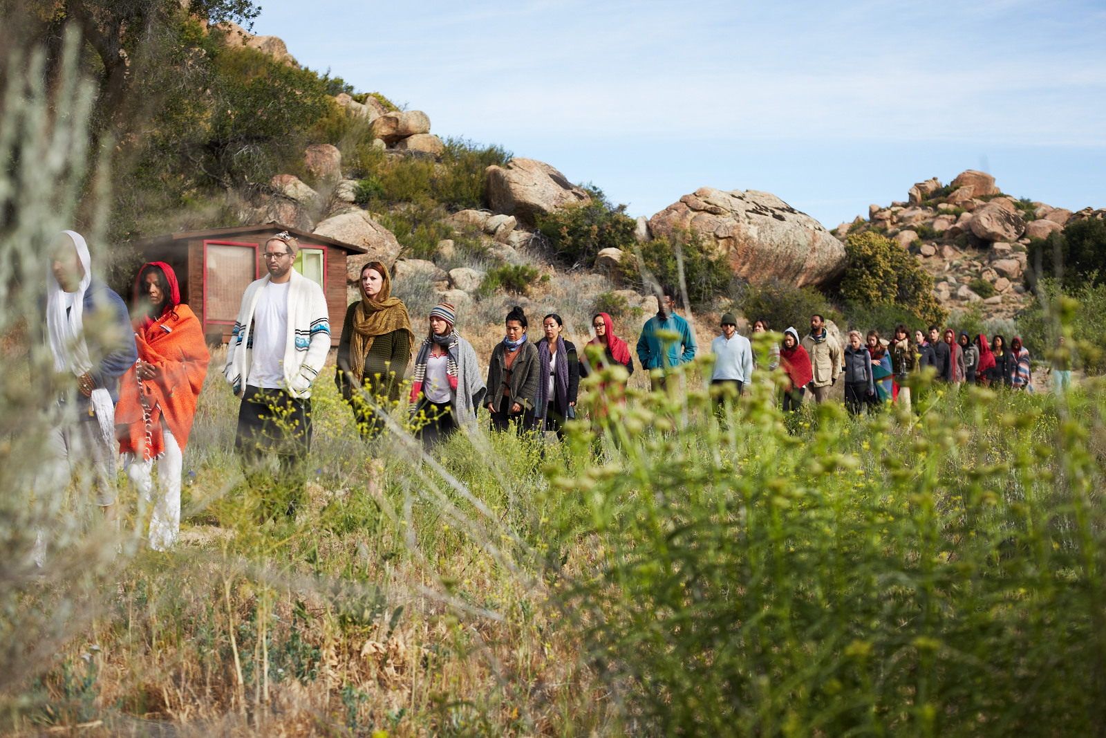 Walking meditation. Yoga Teacher Training by Shivakali Yoga, a Los Angeles-based Yoga Teacher Training and Yoga Certification School that holds Yoga Retreats and Workshops.