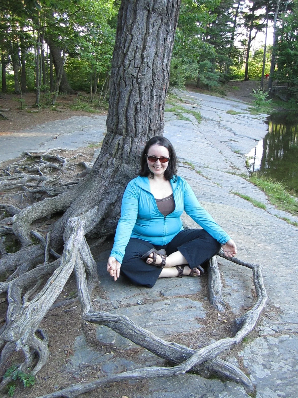 Half Lotus Pose - Ardha Padmasana