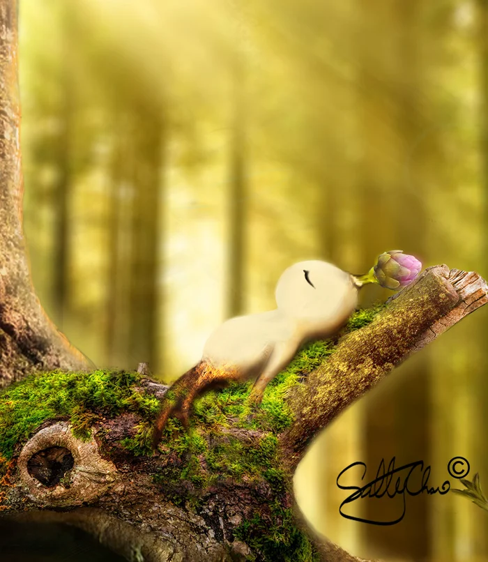 Original CG artwork- Spirits