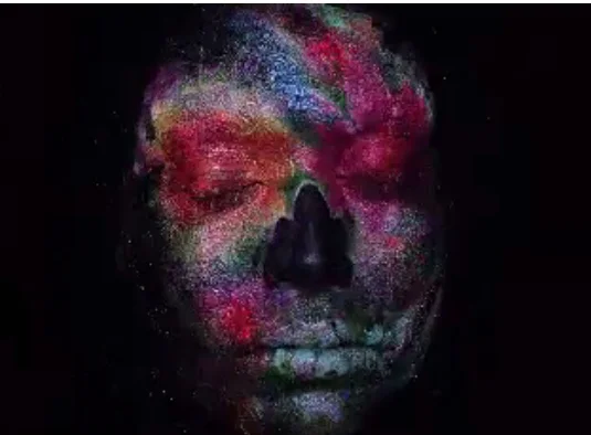 Make-up animation art 