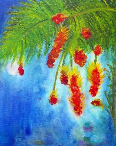 Moonlight Shines on Glory Tree