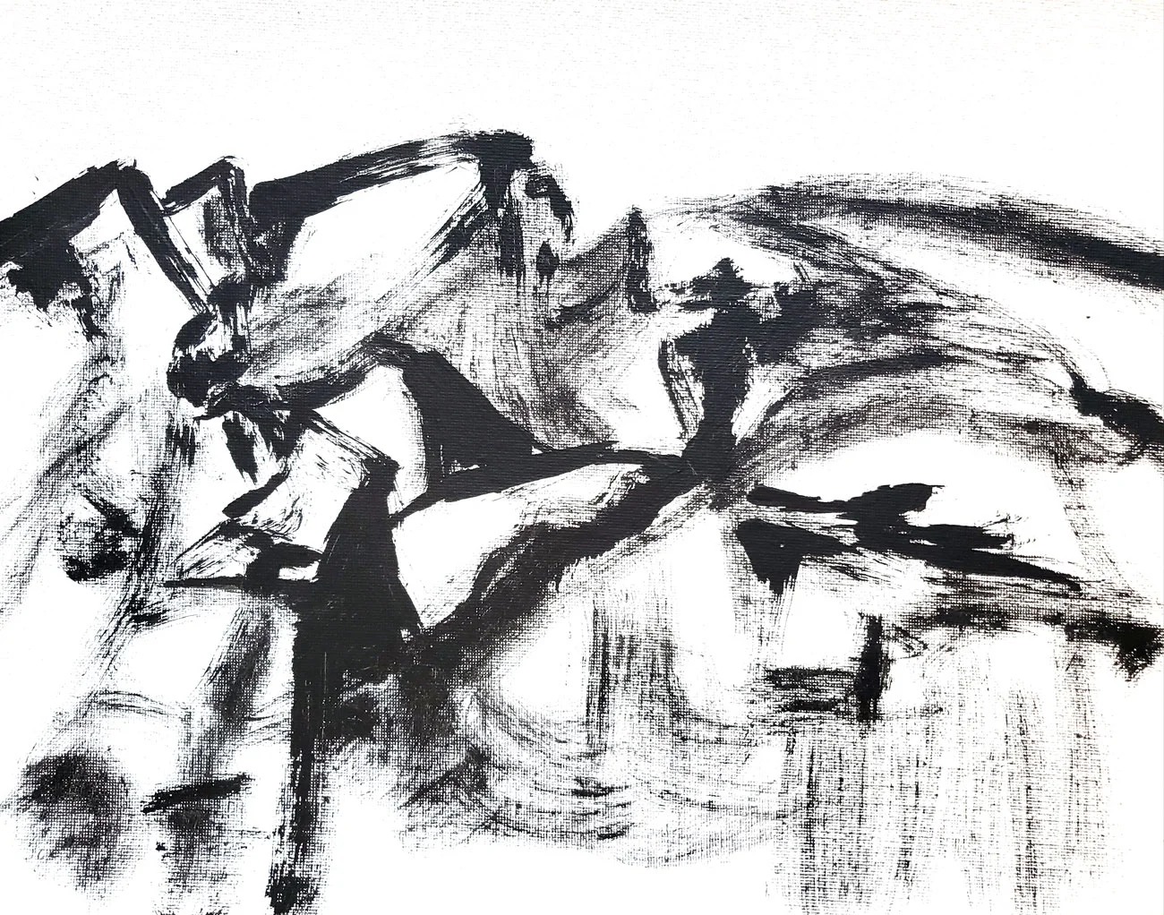 One Black Stroke