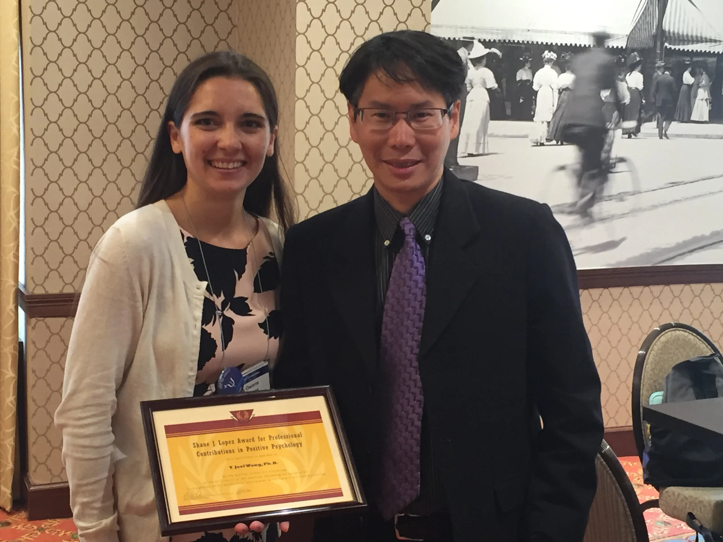 2016 Award Winner Joel Wong