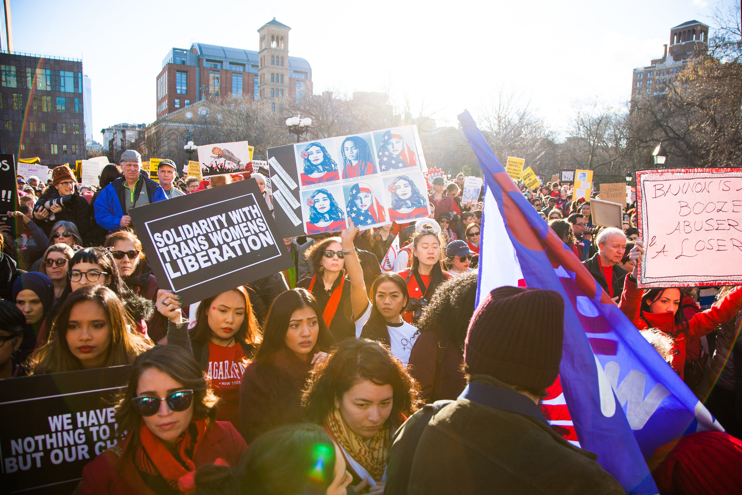 International Women's Strike 2017 NYC