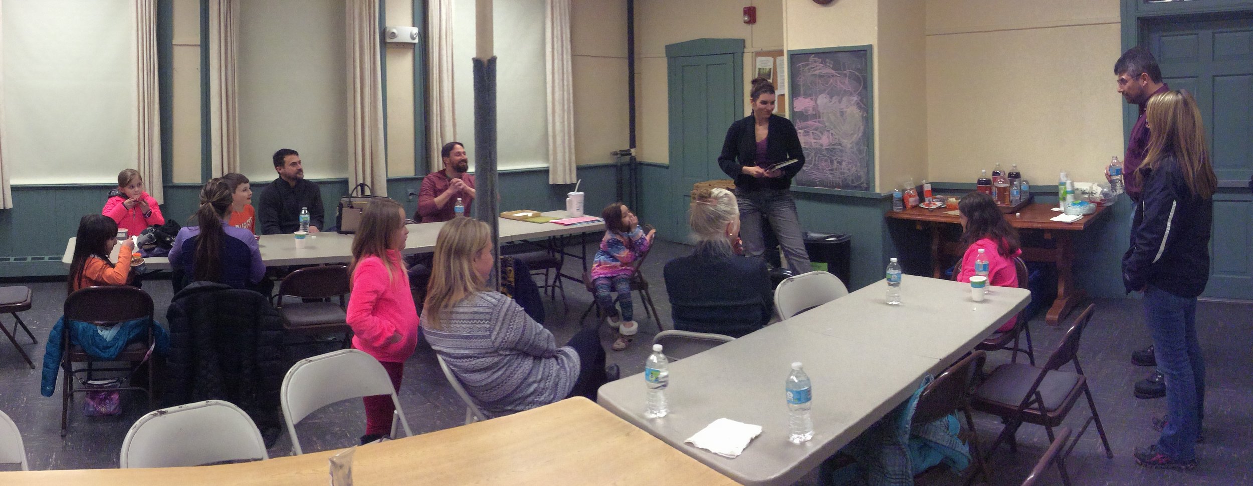 January 6th Friends and family Fridays began with Story Starter Games.