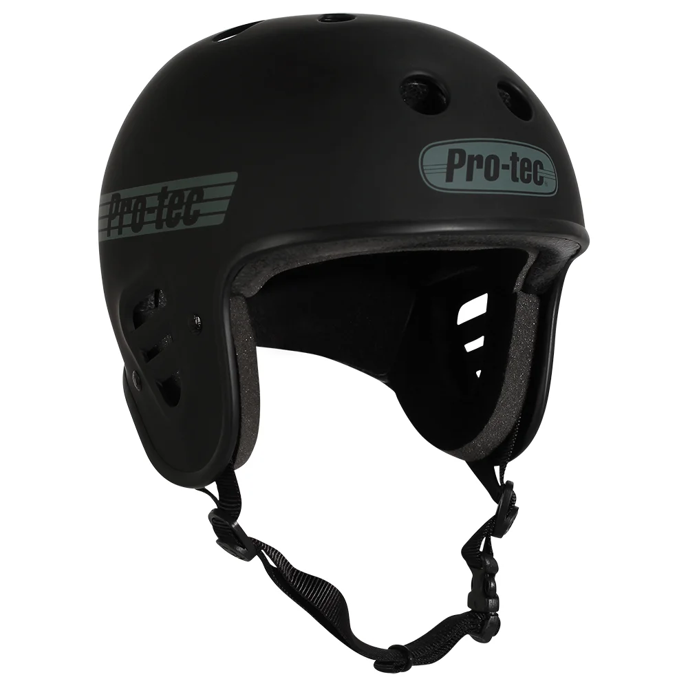 PRO-TEC FULL CUT CERTIFIED HELMET BLACK