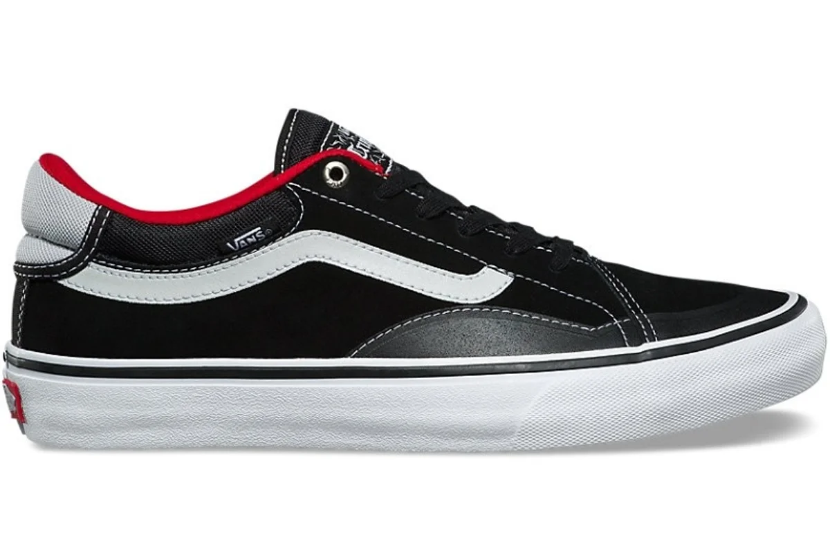 Vans TNT Advanced Prototype Black White Red Shoes