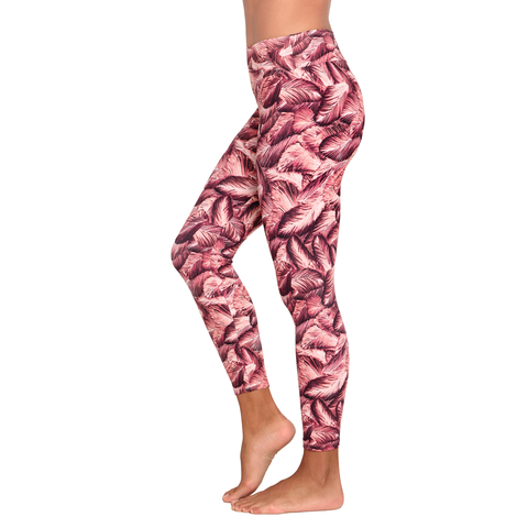 Patterned Legging Flamingo — Karmadoll