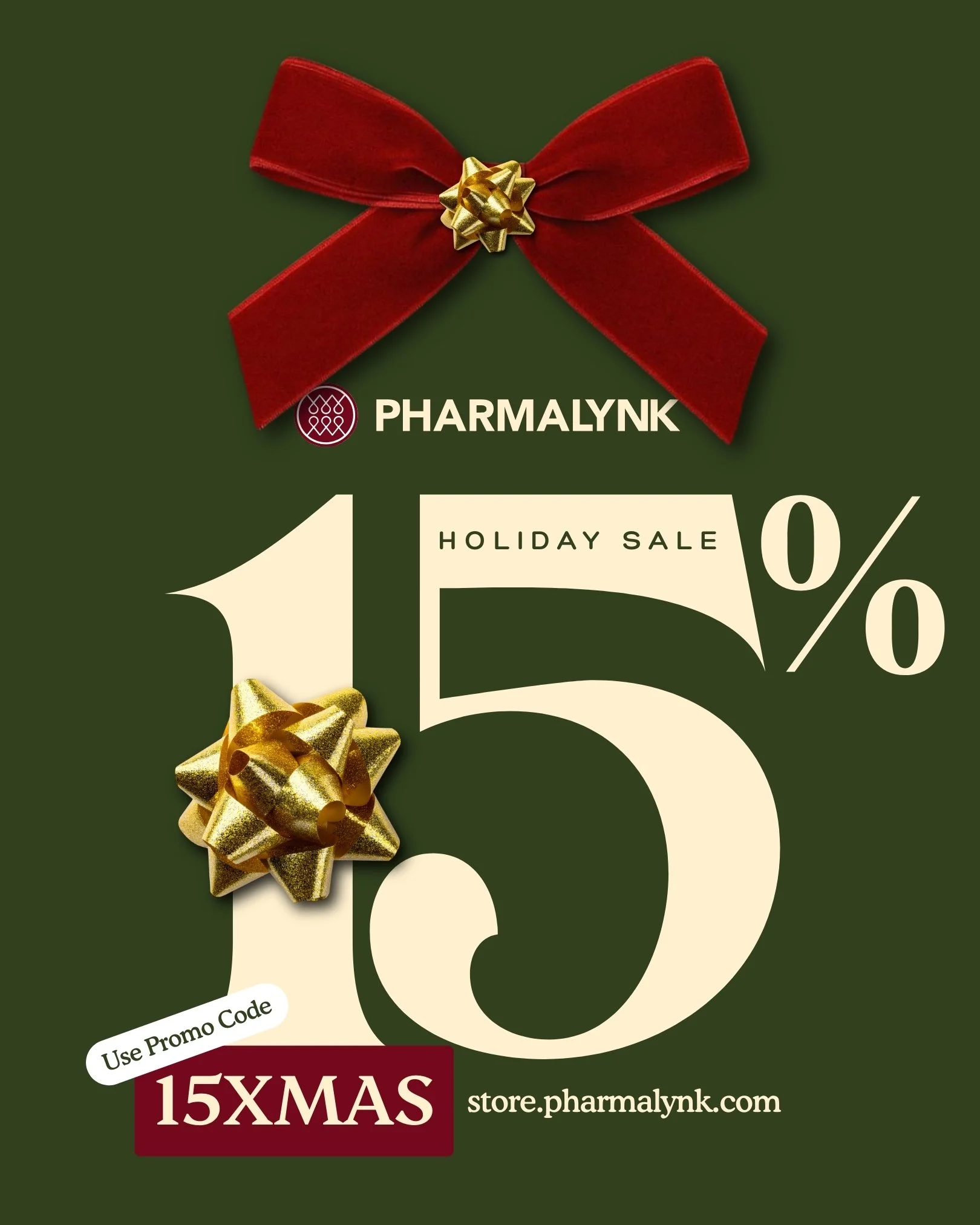 Celebrate Wellness This Christmas with 15% Off All Products from Pharmalynk