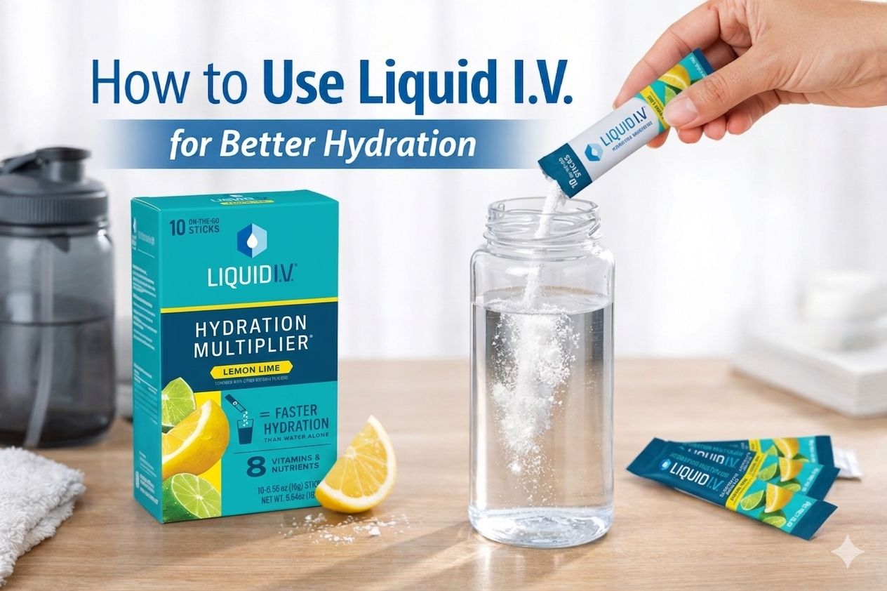 How Do You Use Liquid I.V.? Mixing Instructions, Timing, and Tips