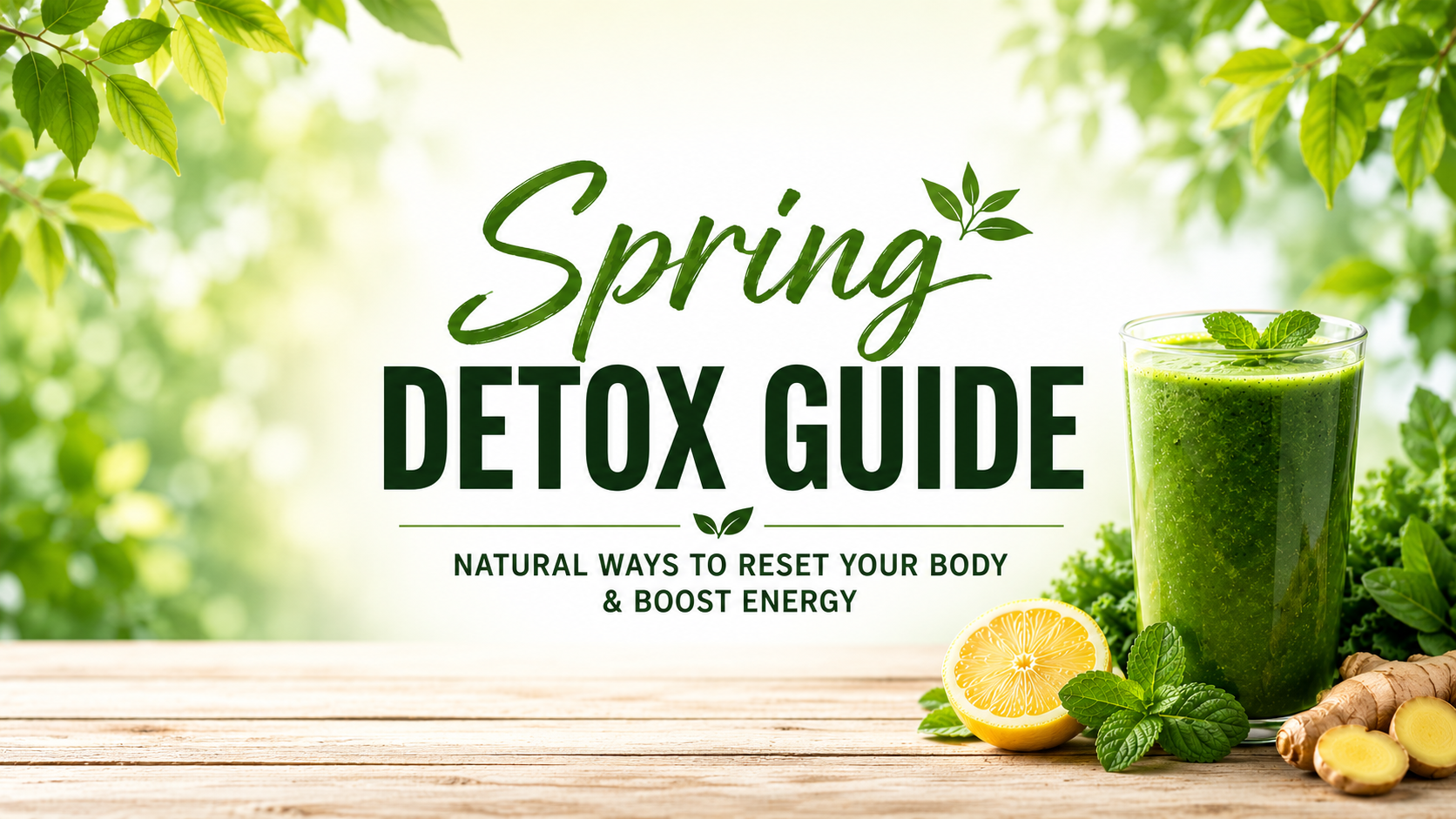 Spring Detox Guide: Cleanse Your Body the Natural Way