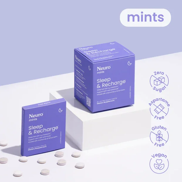 Neuro Sleep & Recharge™ Meltaway Mints (1mg).webp